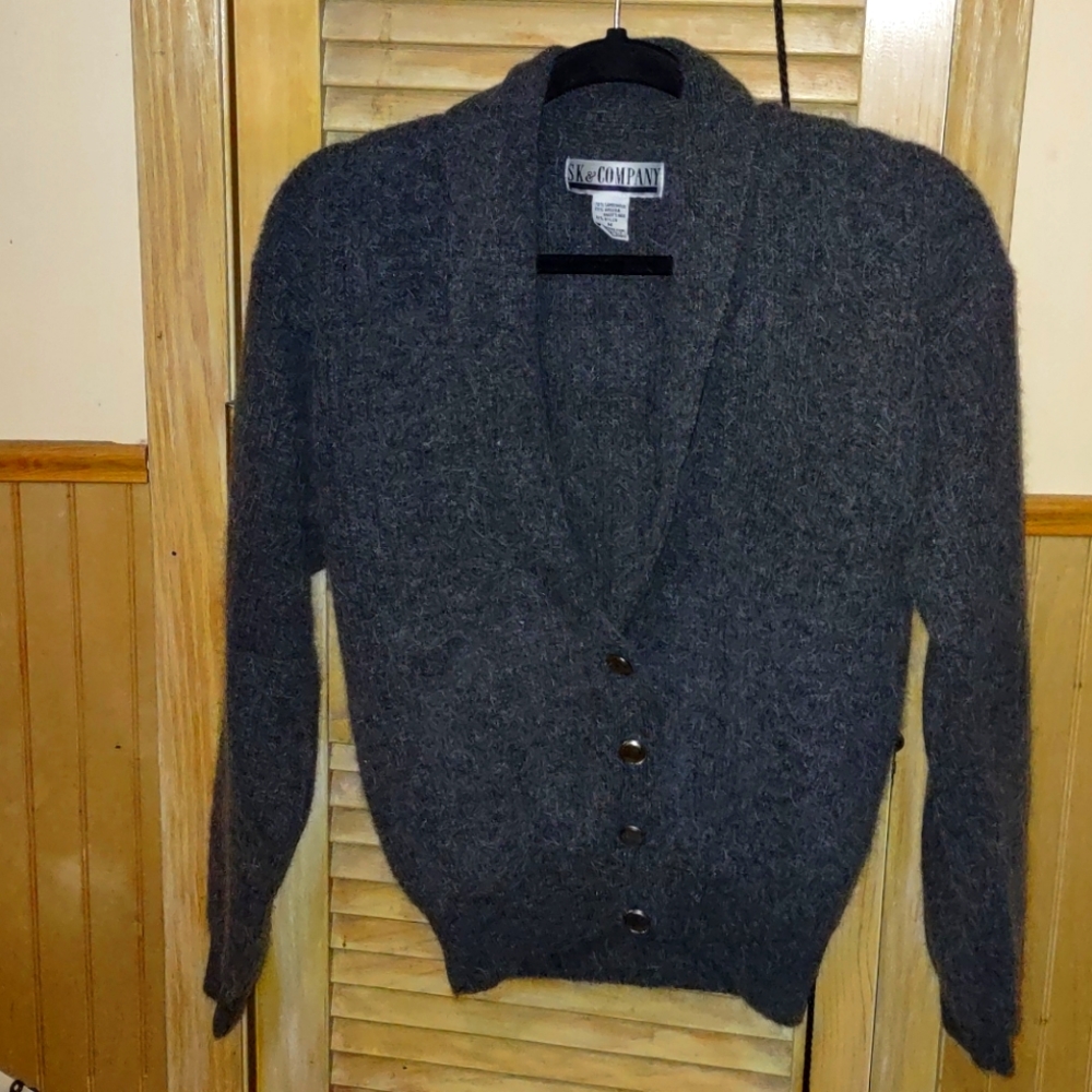 Women's button down sweater